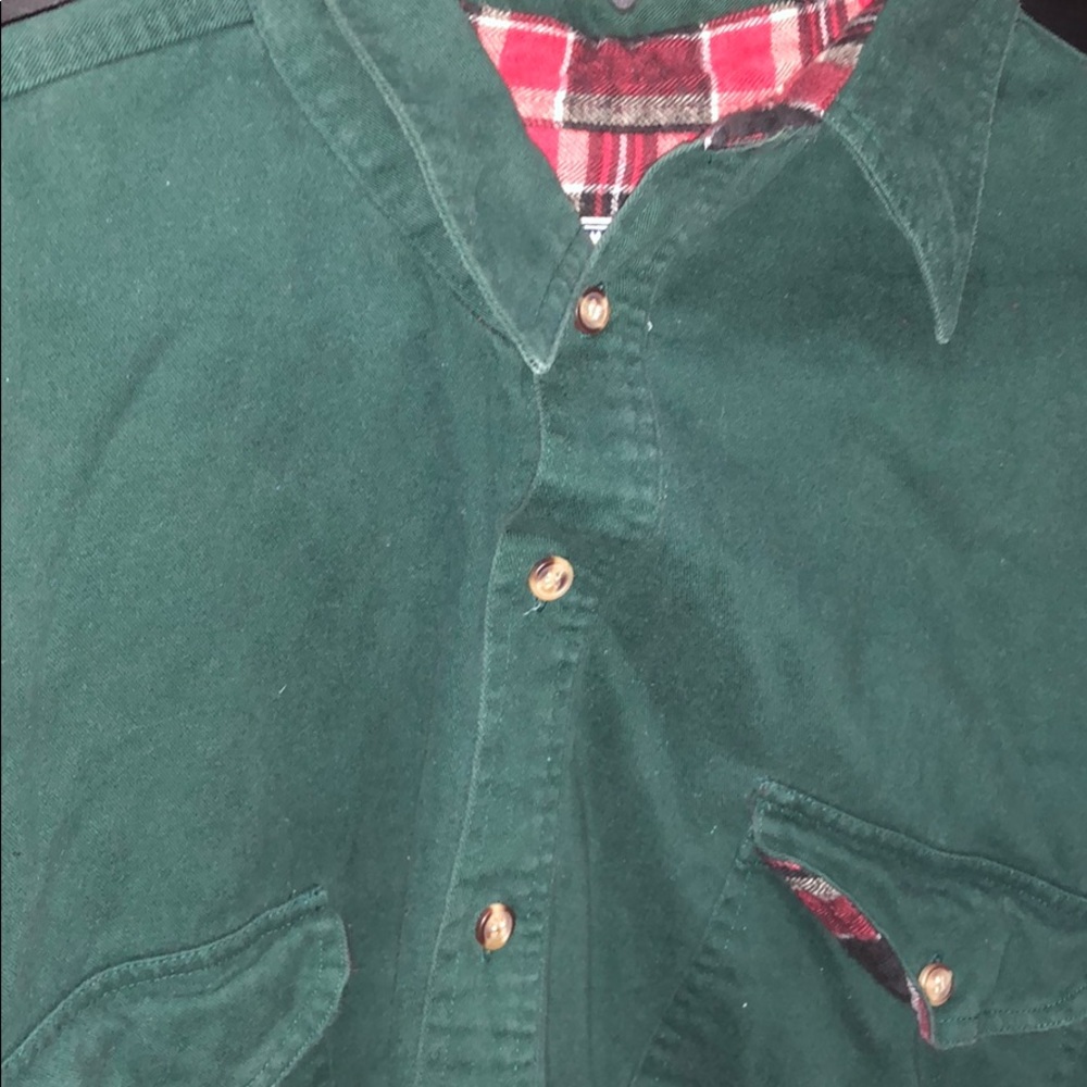 Mountain express long sleeve button up shirt